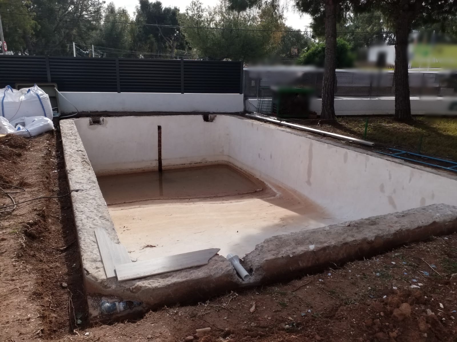 Rehabilitación de piscina en Benicasim